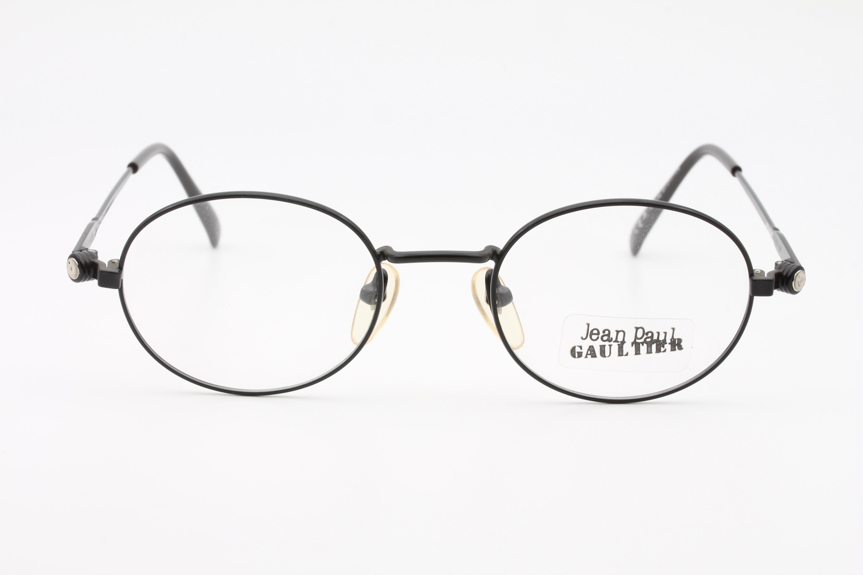 Jean Paul Gaultier 56 7110 Vintage Eyeglasses With Sun Clip