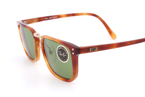 Vintage Ray Ban B&L Premier E W 0868 / Classic Squared Sunglasses