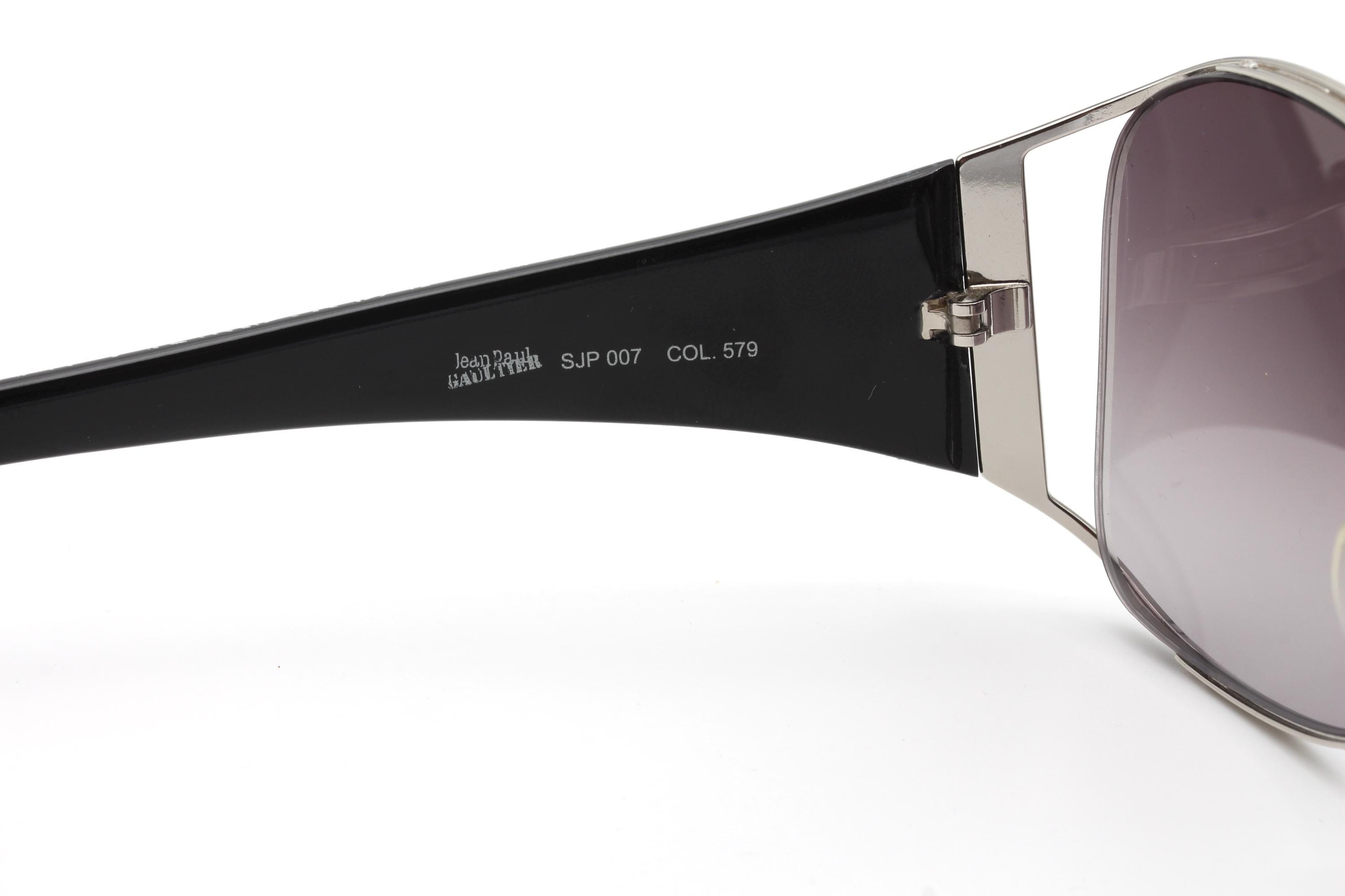 Jean Paul Gaultier SJP 007 Vintage Sunglasses Made in Italy 2000s