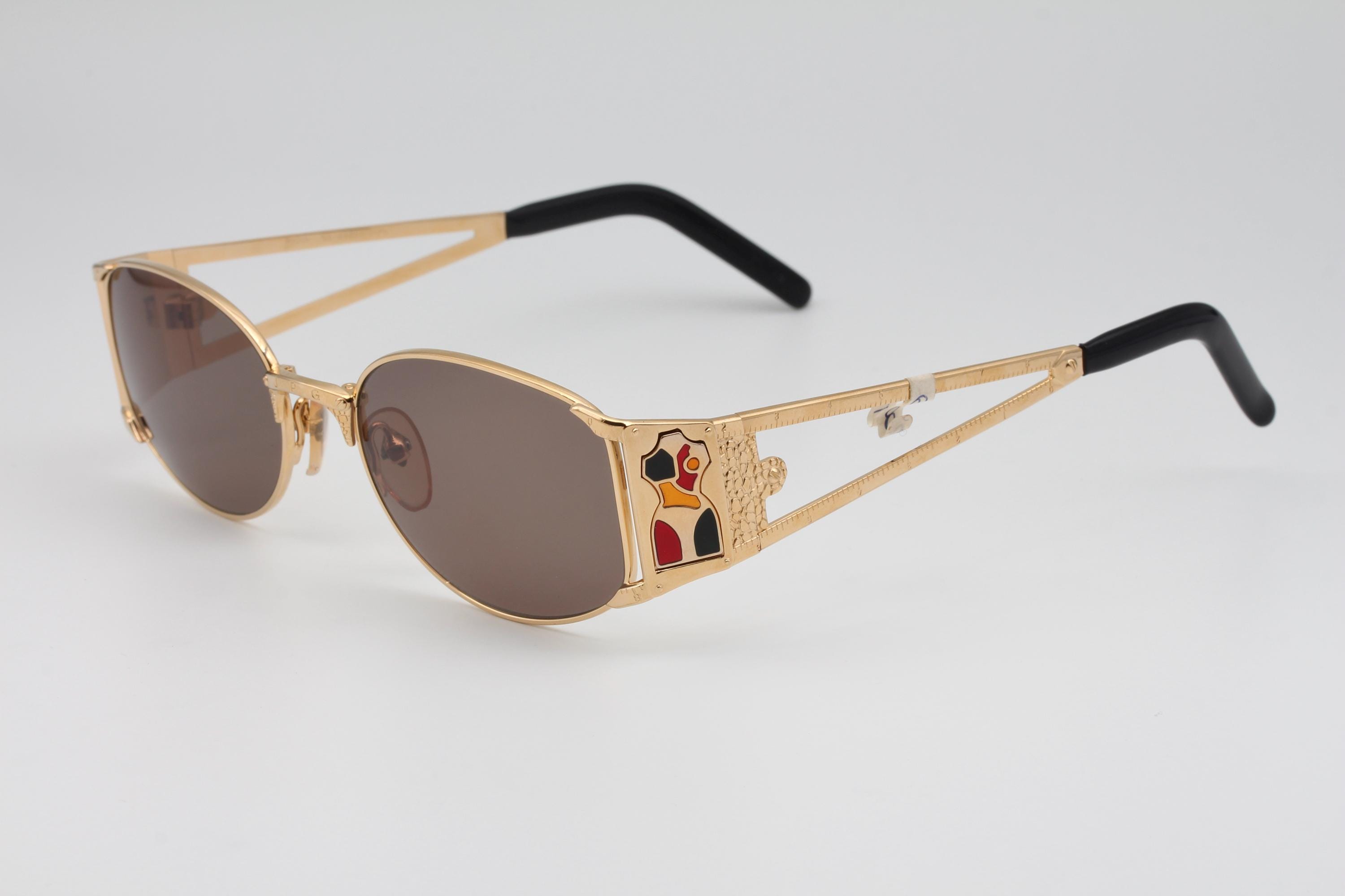 Jean Paul Gaultier 56 4671 Vintage Sunglasses Made in Japan 90's