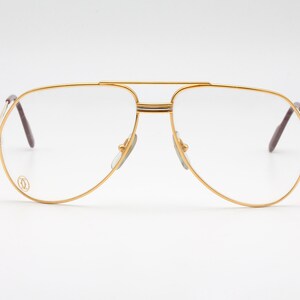 Cartier Vendome vintage eyeglasses made in France 80's New Old Stock