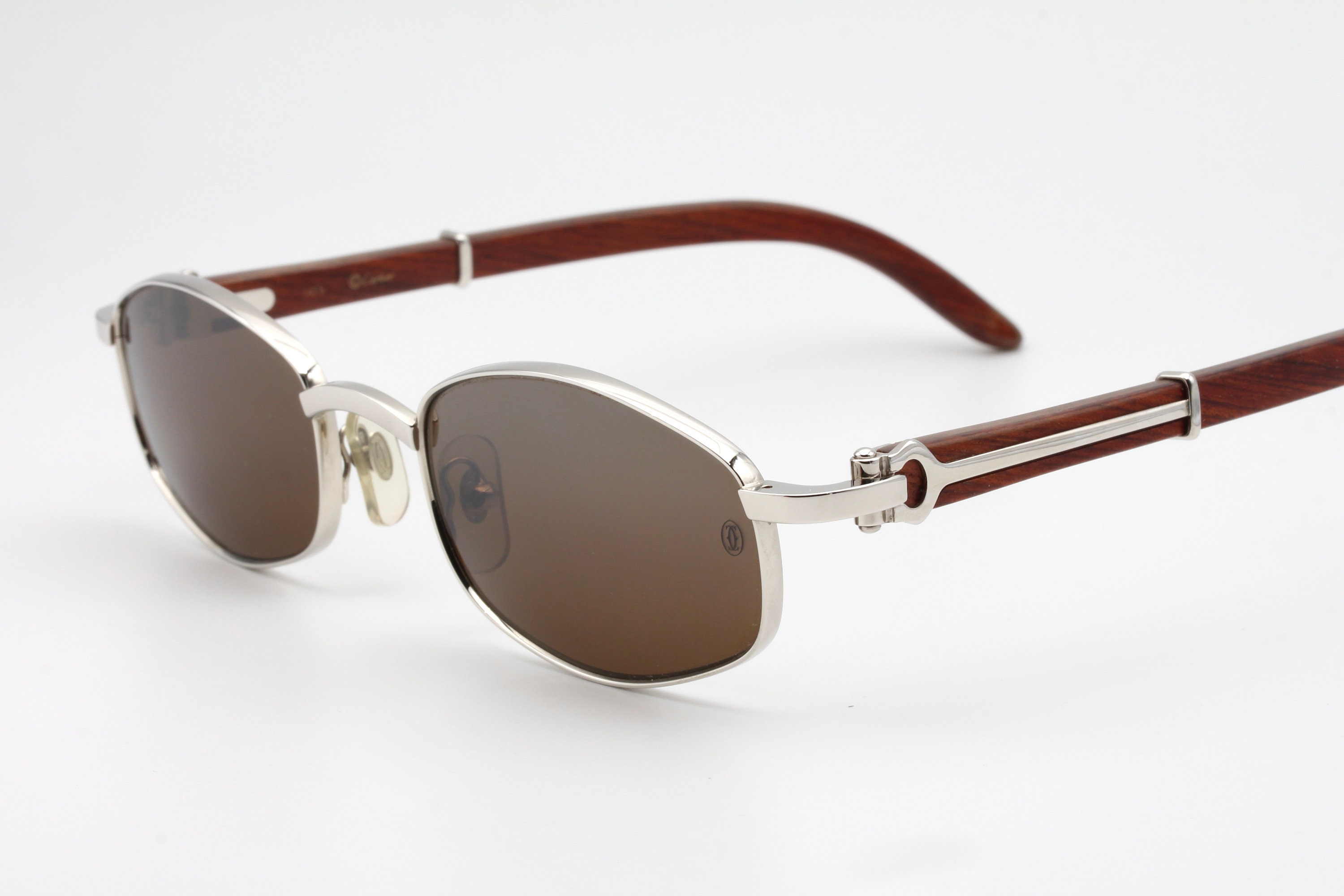 【断捨離】ヴィンテージ　カルティエ　1980s ヴァーティゴ サングラス 断捨離】ヴィンテージ カルティエ 1980s ヴァーティゴ サングラス