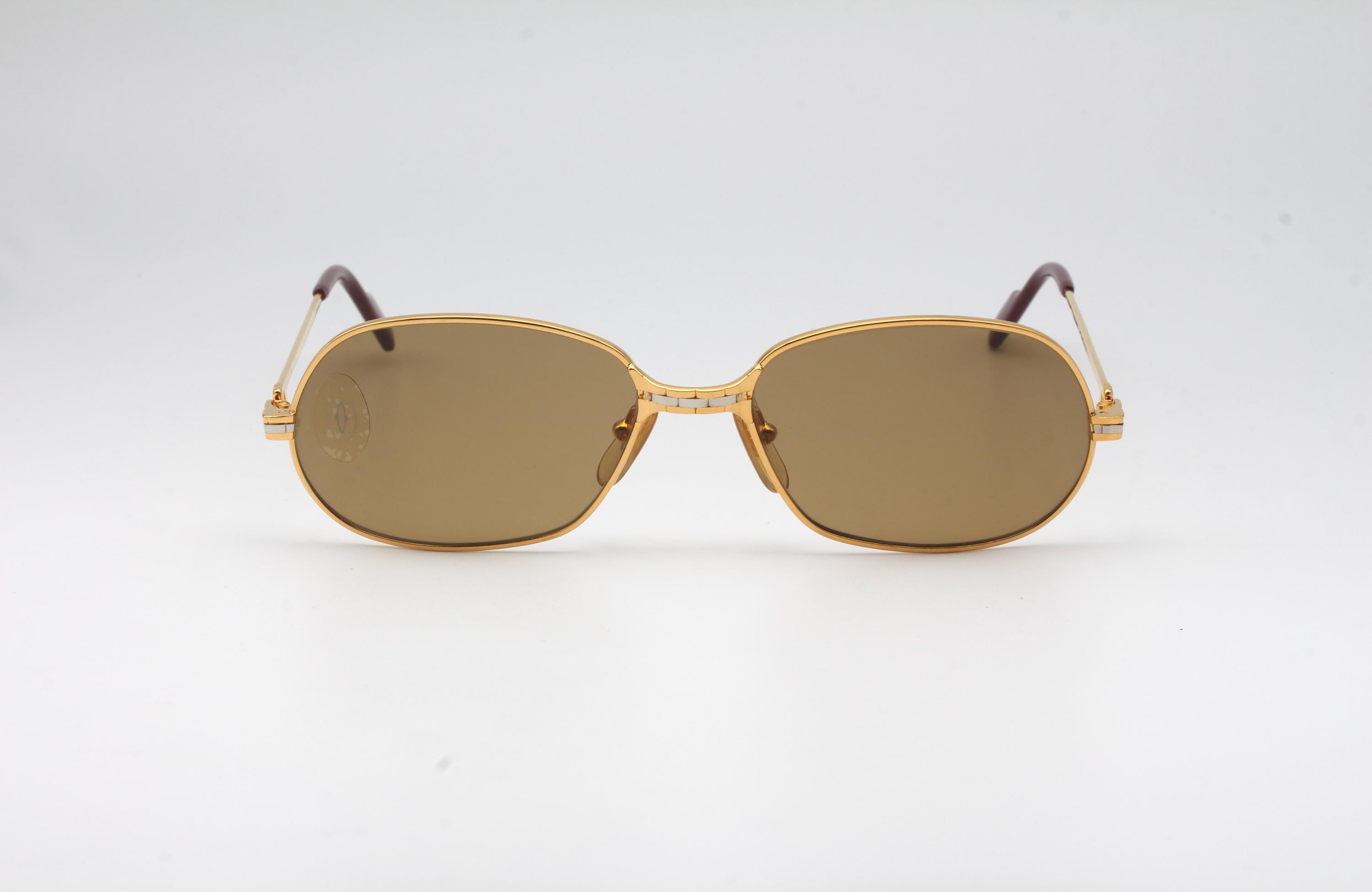 Cartier Panthere PM Vintage Sunglasses Made in France 90's