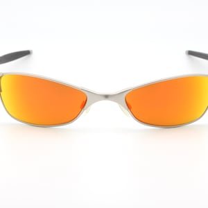 Oakley, Inc. Sunglasses Juliet Ray-Ban, Sunglasses, orange, sporting Goods,  metal png