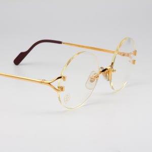 Cartier Madison vintage eyeglasses made in France 80's - New Old Stock image 4