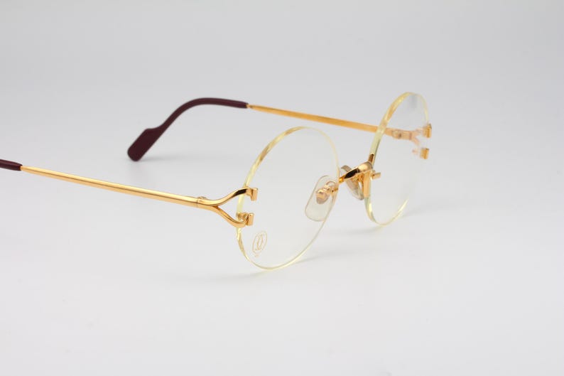 Cartier Madison vintage eyeglasses made in France 80's - New Old Stock image 4