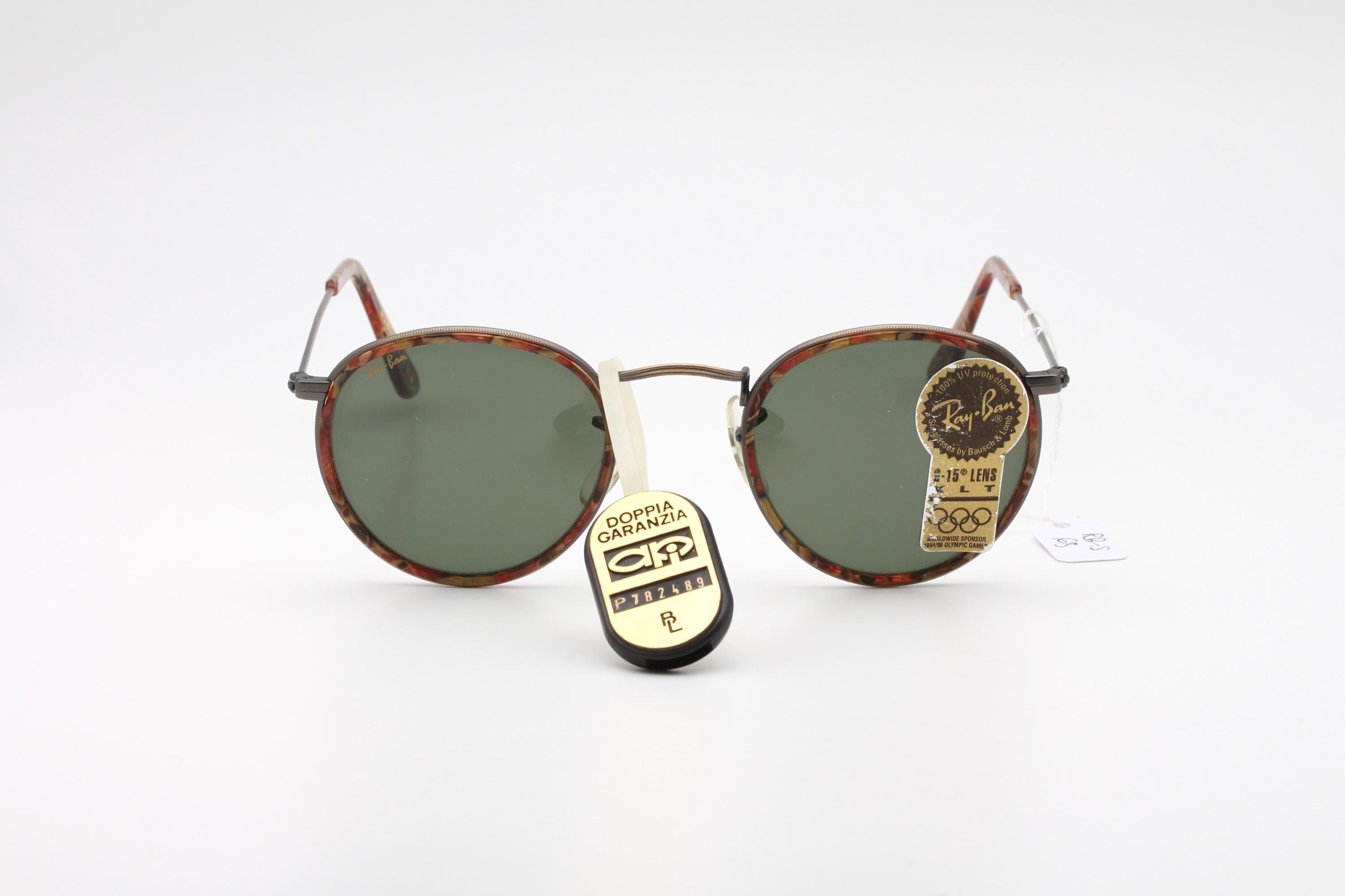 【新作，2025】 1円 Ray-Ban レイバン B&L ボシュロム ヴィンテージ USA サングラス 眼鏡 めがね メンズ ブラック系×クリアブラック系 FU0460