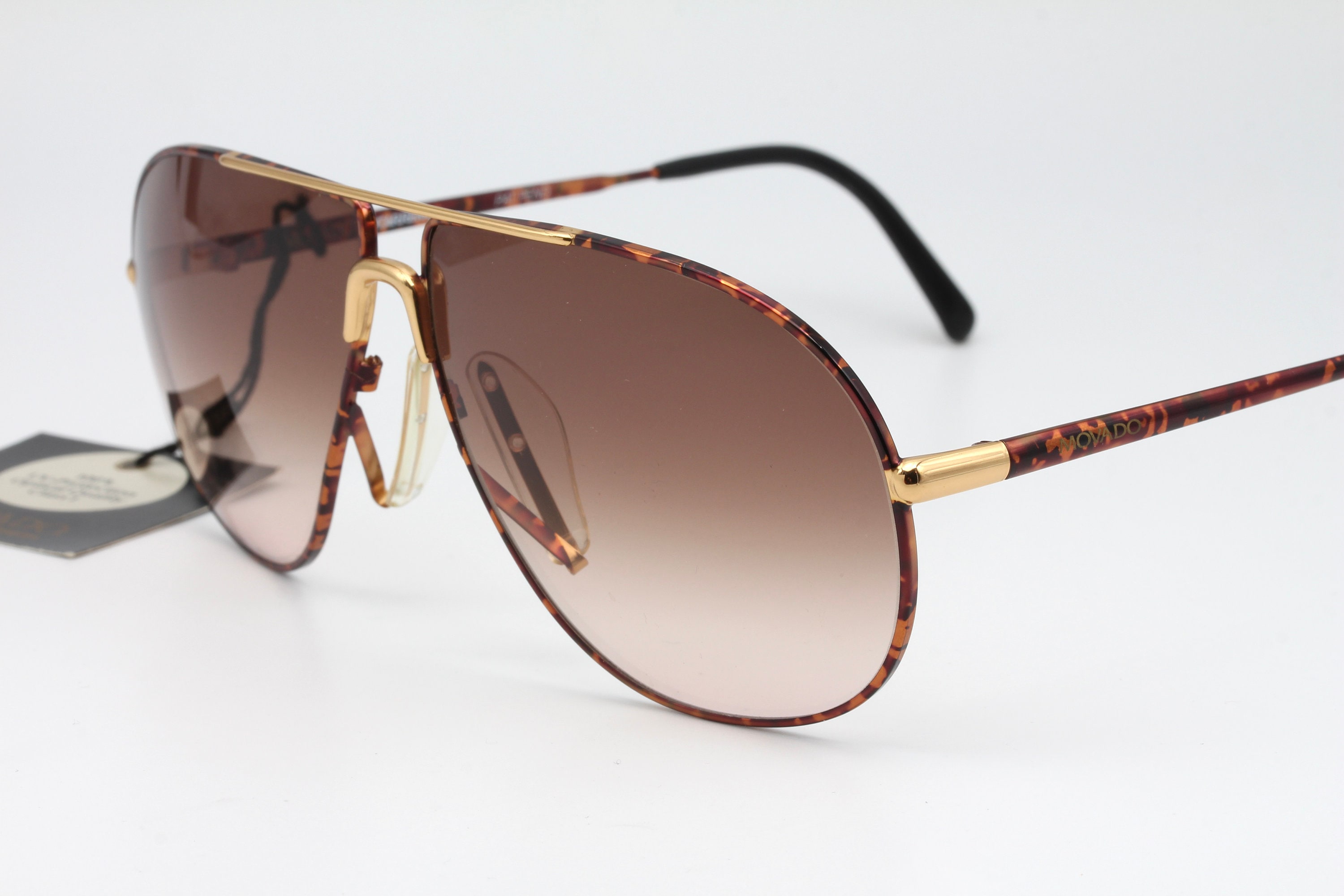 Movado by Carrera 5851 Vintage Sunglasses Made in Austria 90's