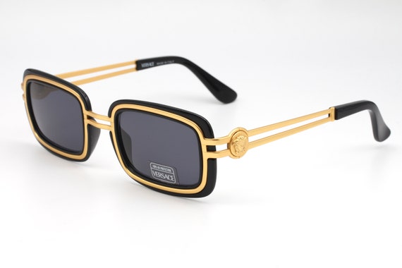 GIANNI VERSACE サングラス MOD .S25  ゴールド グレカ GIANNI VERSACE ヴィンテージ サングラス ゴールド グレカ柄