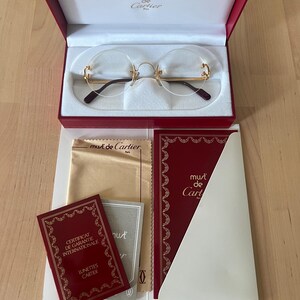 Cartier Madison vintage eyeglasses made in France 80's - New Old Stock image 10