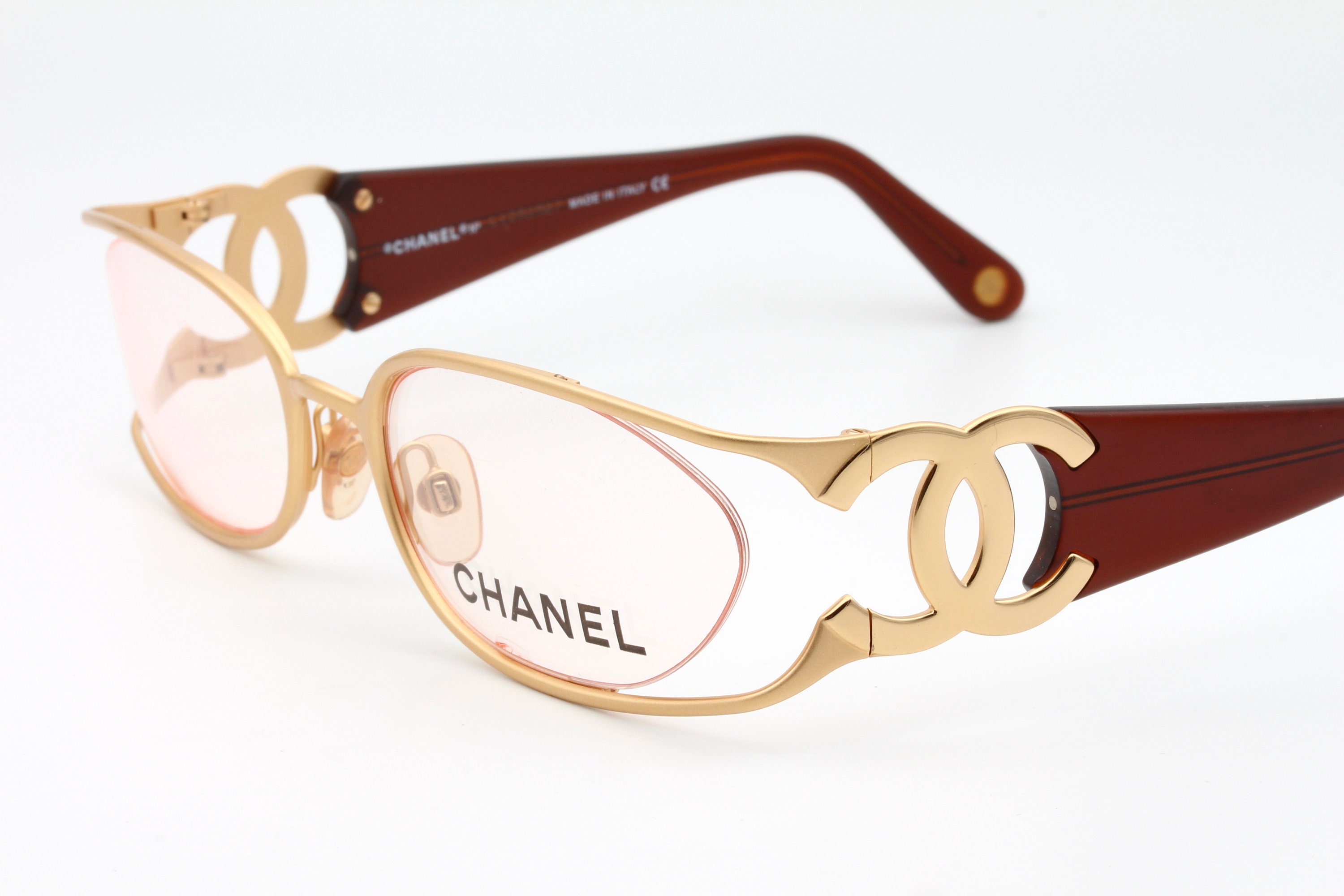 Vintage Chanel Sunglasses Mod 2020 Made in Italy 90's 
