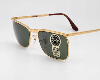 Ray-Ban B&L Signet DLX Vintage-Sonnenbrille aus den 80er Jahren – Neuware aus altem Lagerbestand