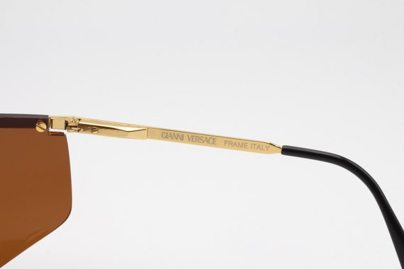 Versace S 90 vintage sunglasses made in Italy 90'… - image 6