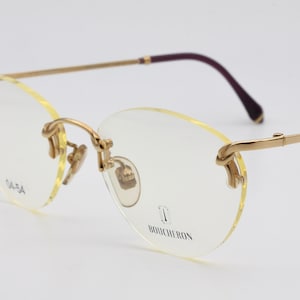 Vintage eyeglasses Boucheron 230 made in France 90's - new old stock