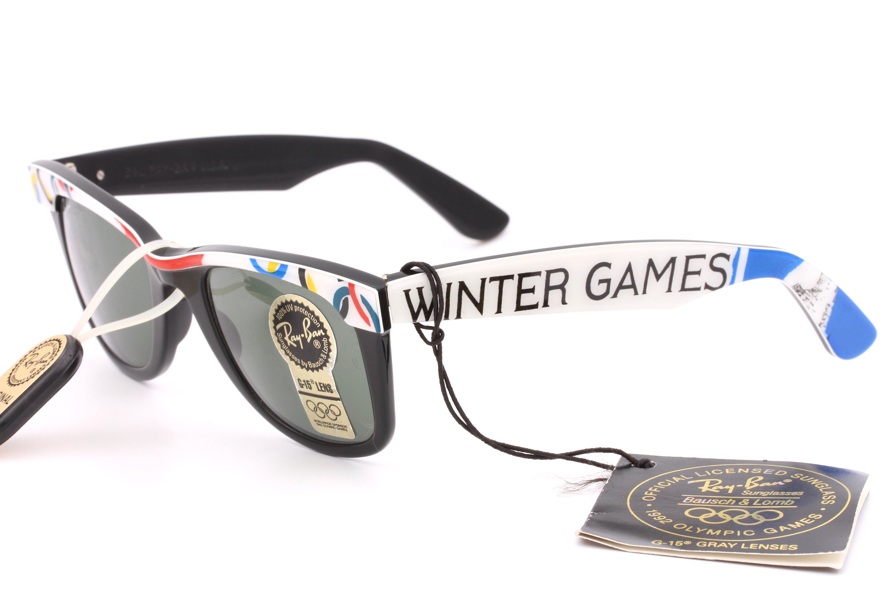 Ray Ban B&L Wayfarer ST. MORITZ - Vintage Sunglasses Made in USA