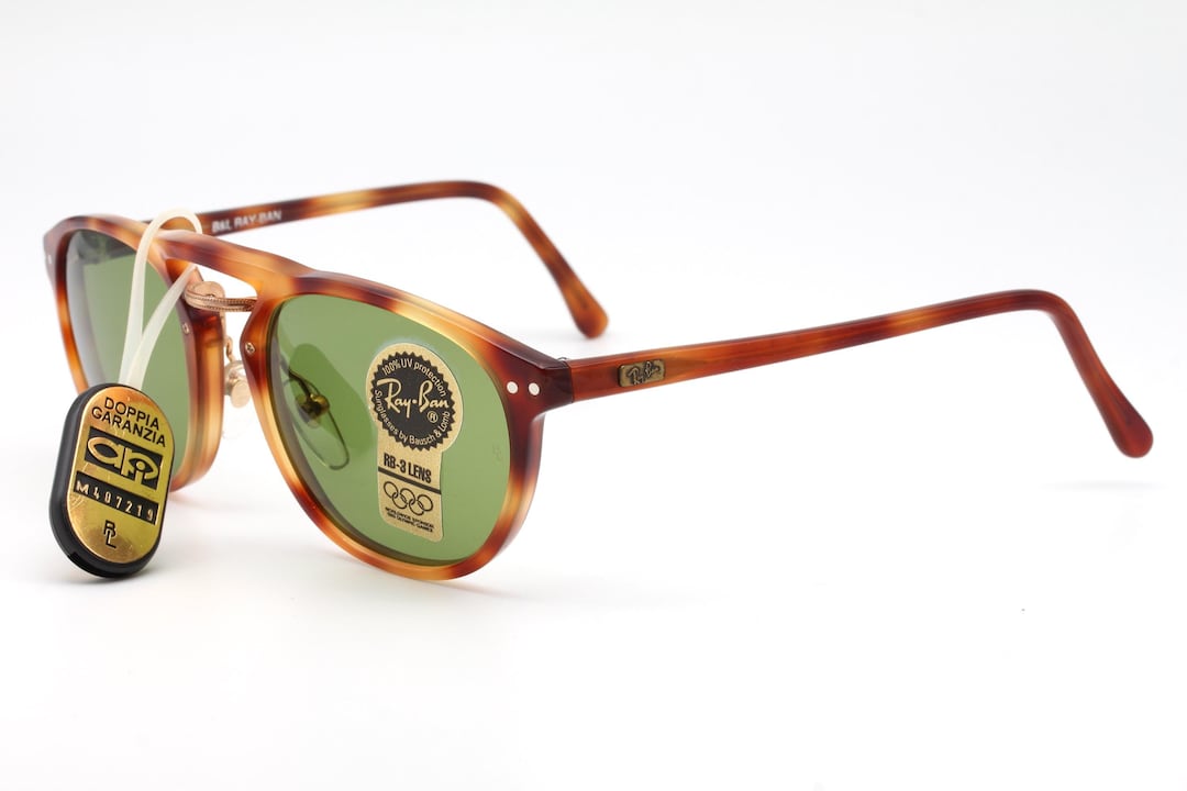 小物 OLD Ray-Ban Vintage Sunglasses Ray Ban B&L Premier Combo A W 1367 Made