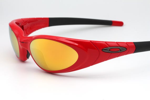 【名作】Oakley eye jacket 90s 00s 赤茶 名作】Oakley eye jacket 90s 00s 赤茶 - メルカリ