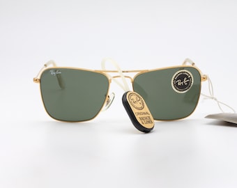 Ray Ban B&L Small Caravan vintage sunglasses / iconic sunglasses made in the USA in the 80s