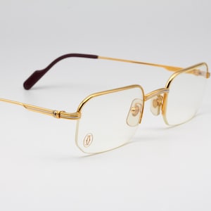 Gafas vintage Cartier Broadway fabricadas en Francia, años 90 (nuevas y de stock antiguo)