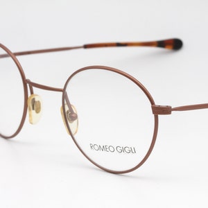 Vintage eyeglasses Romeo Gigli RG 27 made in Italy 80's - New Old Stock