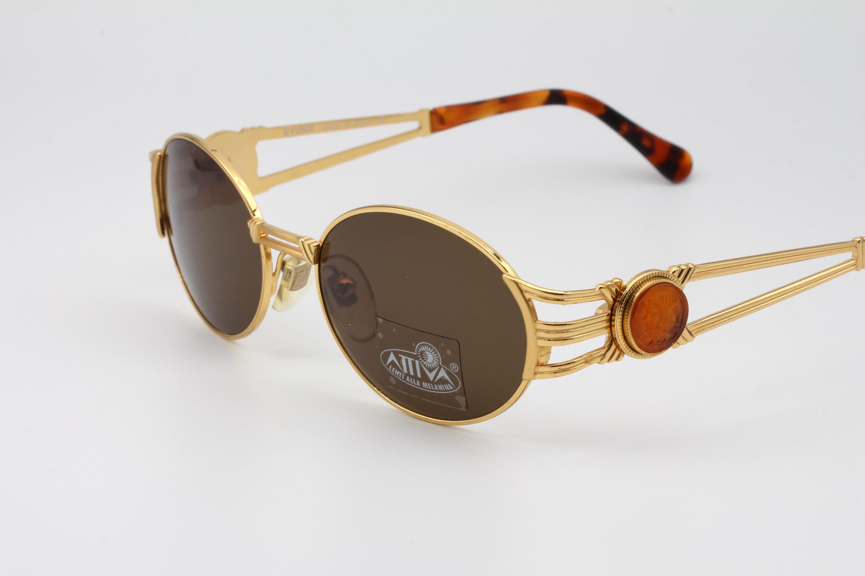 Vintage Fendi SL 7035 Sunglasses Steampunk Antique Bronze Quavo Huncho With Case Fendi SL 7035 – Sammy & Nino main image 4