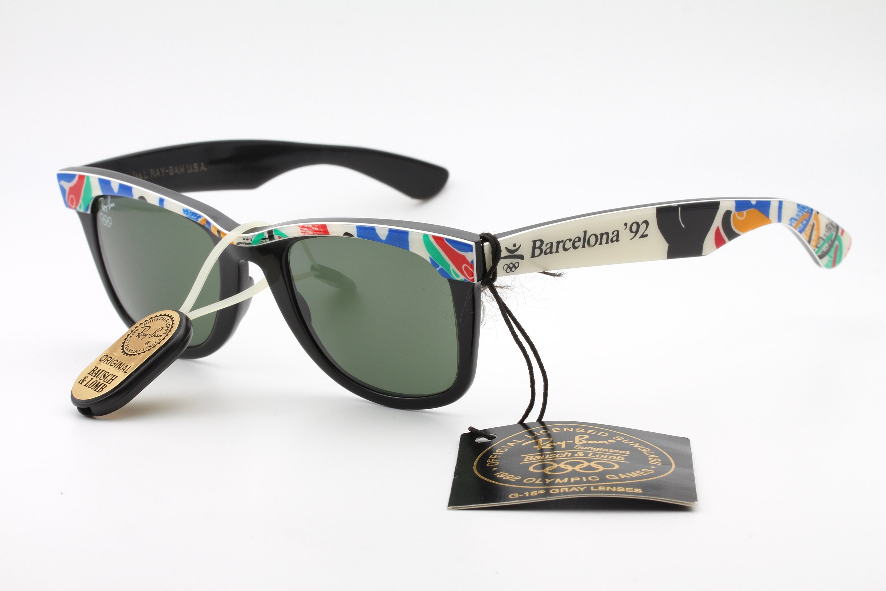 Vintage Sunglasses Ray Ban B&L Wayfarer I Barcellona Olympic Games
