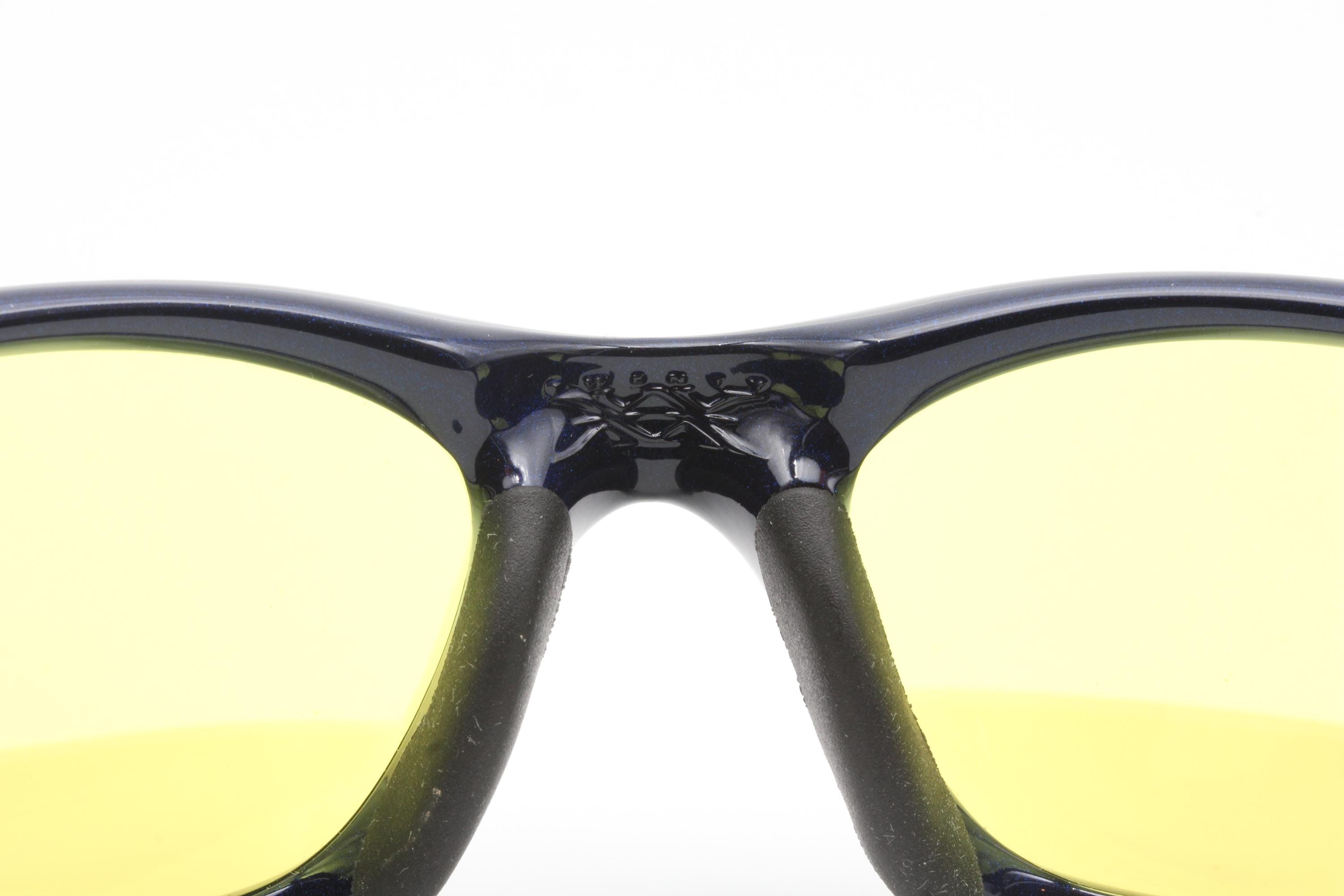 Oakley XX Twenty Midnight Blue W/ High Intensity Iridium Yellow 