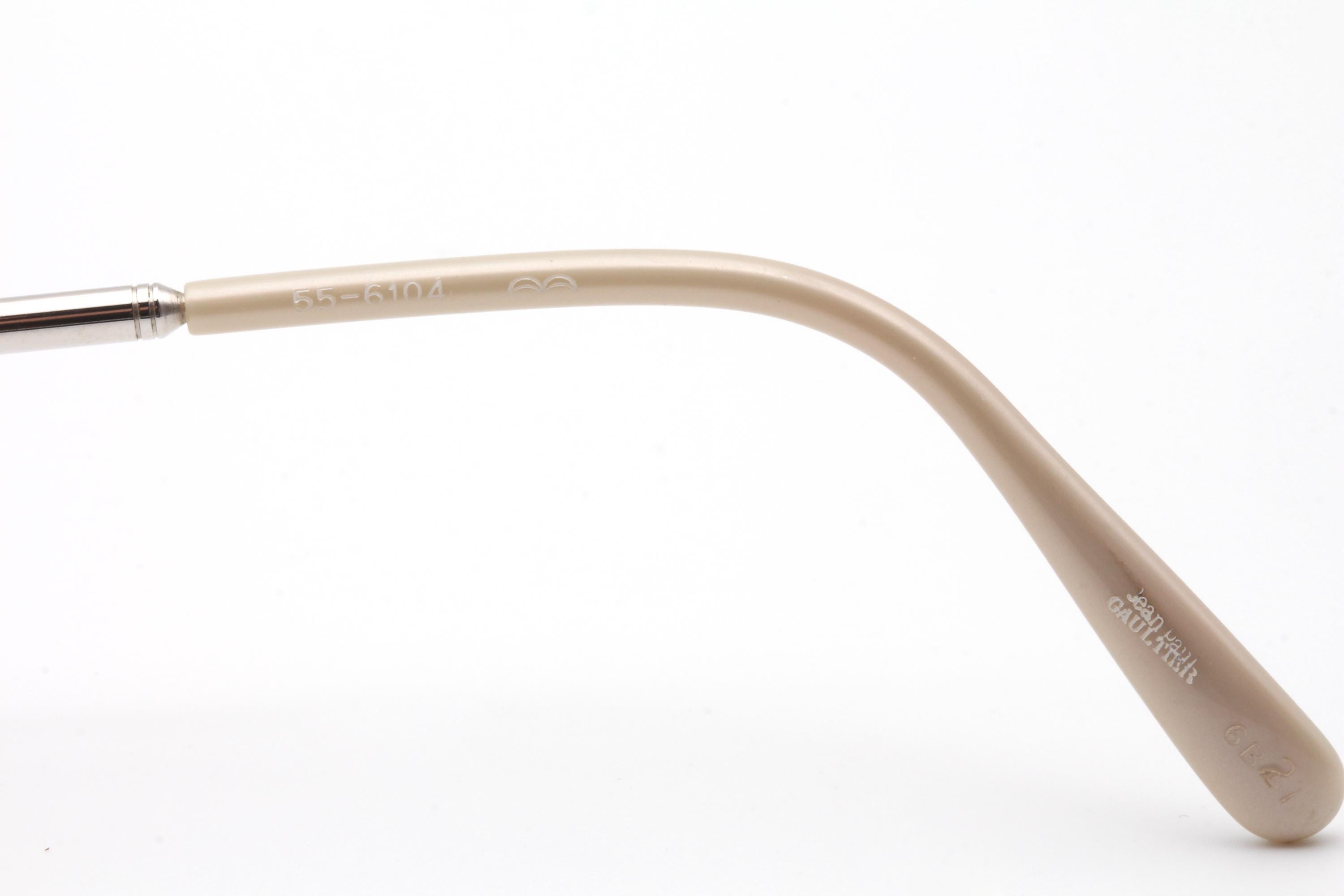 JEAN PAUL GAULTIERビンテージフレーム　55-0041 GAULTIER(ジャンポールゴルチェ)55-0041 col.OH」のヴィンテージ