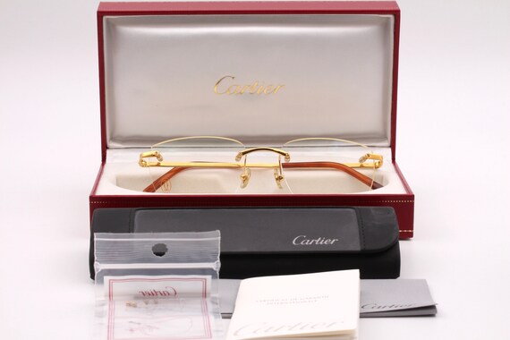 cartier titanium eyeglasses