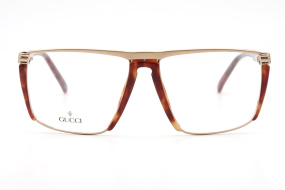 Gucci old glasses made in Italy Gucci GG 1238 Vintage Square Eyeglasses Made in Italy 90 main image 2