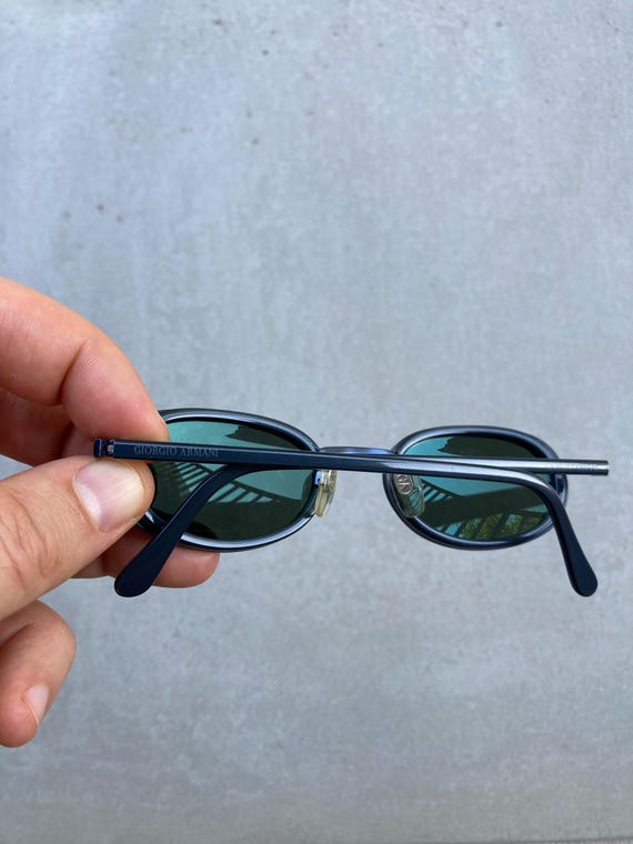 Armani 672 Vintage Sunglasses Made in Italy 90's - New Old Stock