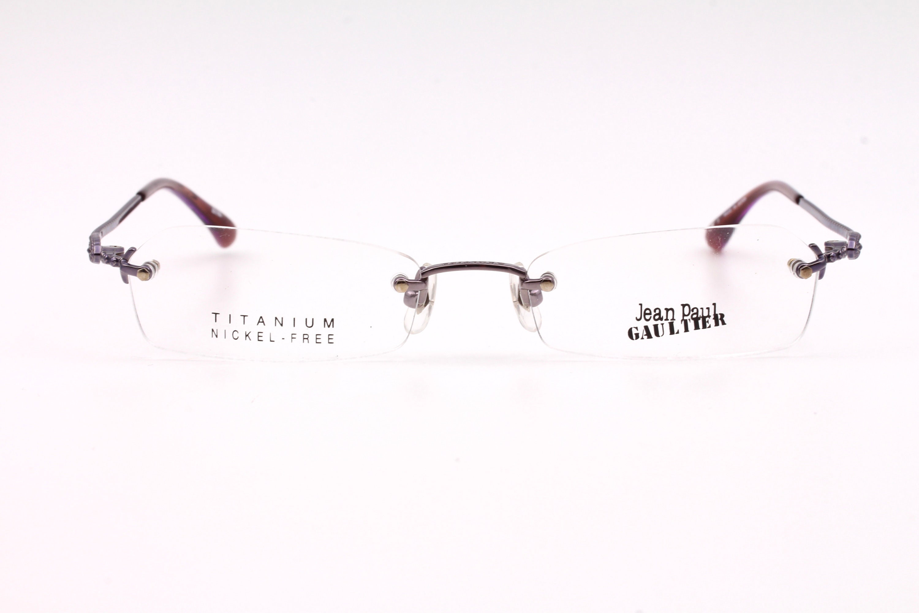 Jean Paul Gaultier 55 0063 Vintage Titanium Eyeglasses Made