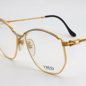 Fred Chythere vintage eyeglasses made in France 90's - new old stock
