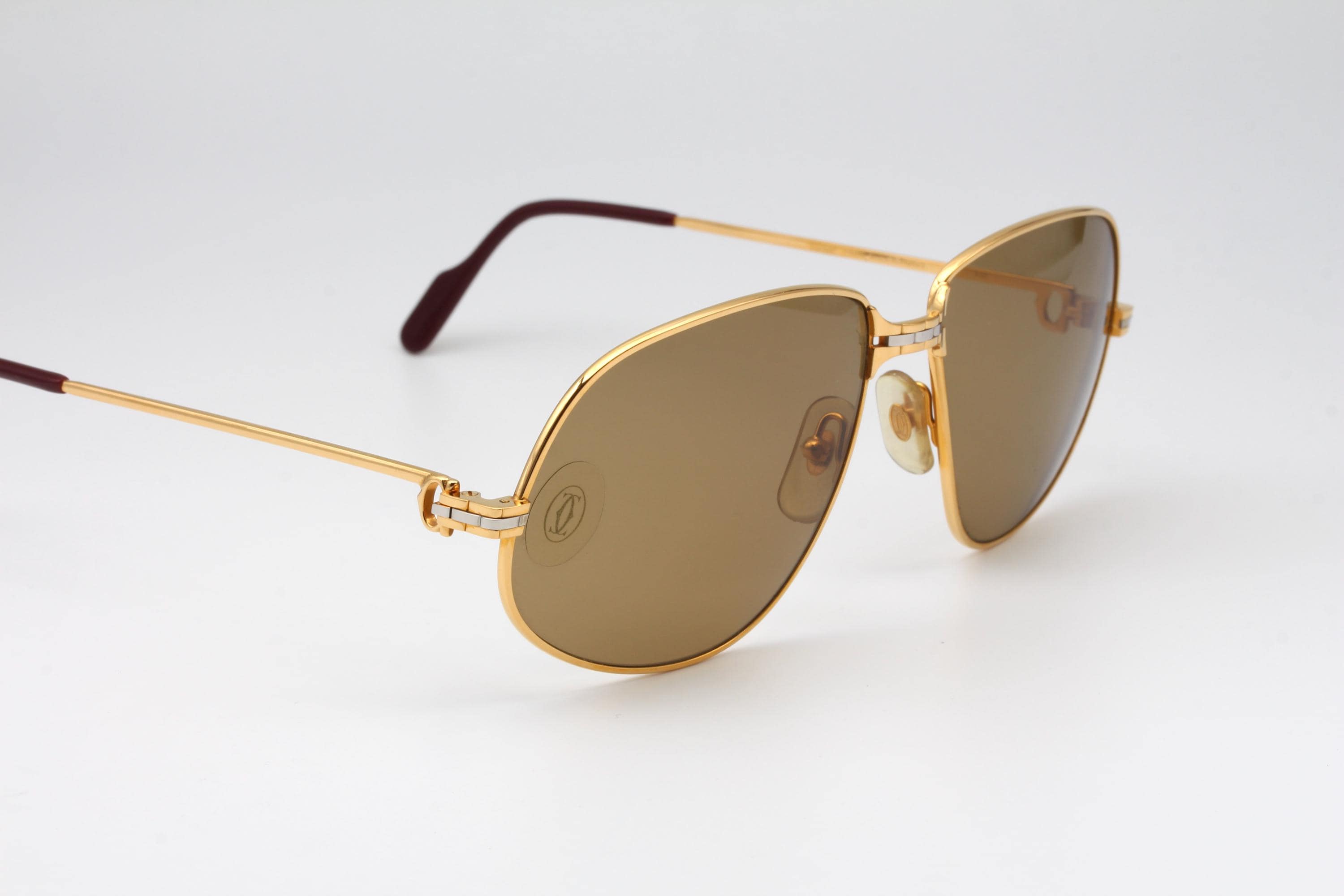 Cartier Panthere Vintage Sunglasses Made in France 80 display picture 1