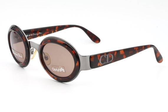 小物 Vintage Dior Sunglasses Tortoise Italy Authentic Christian Dior Vintage Tortoise Black Cat Eye