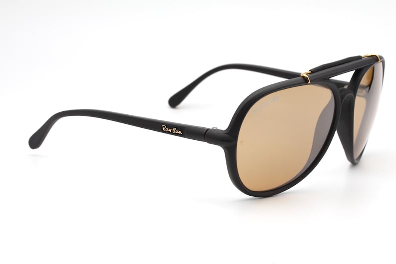 Ray Ban B&L DLX Cats 50-årsjubileums vintage solglasögon tillverkade i Frankrike 90-talet bild 4