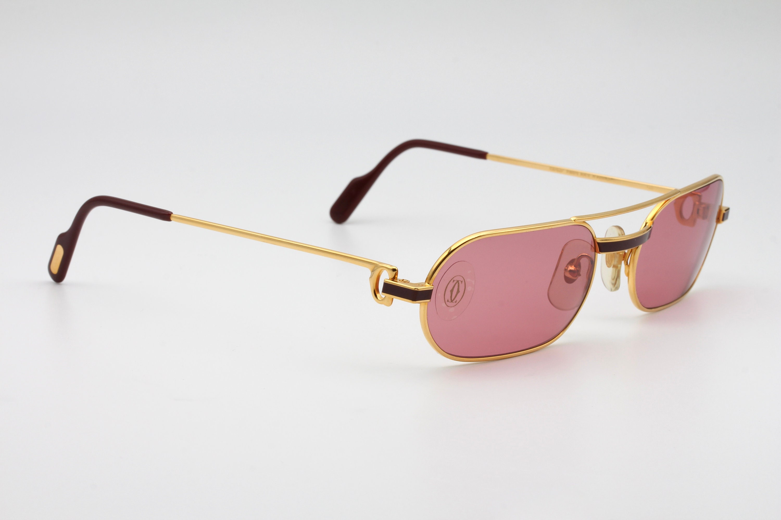 Cartier Must Laque Vintage Sunglasses Made in France 80's