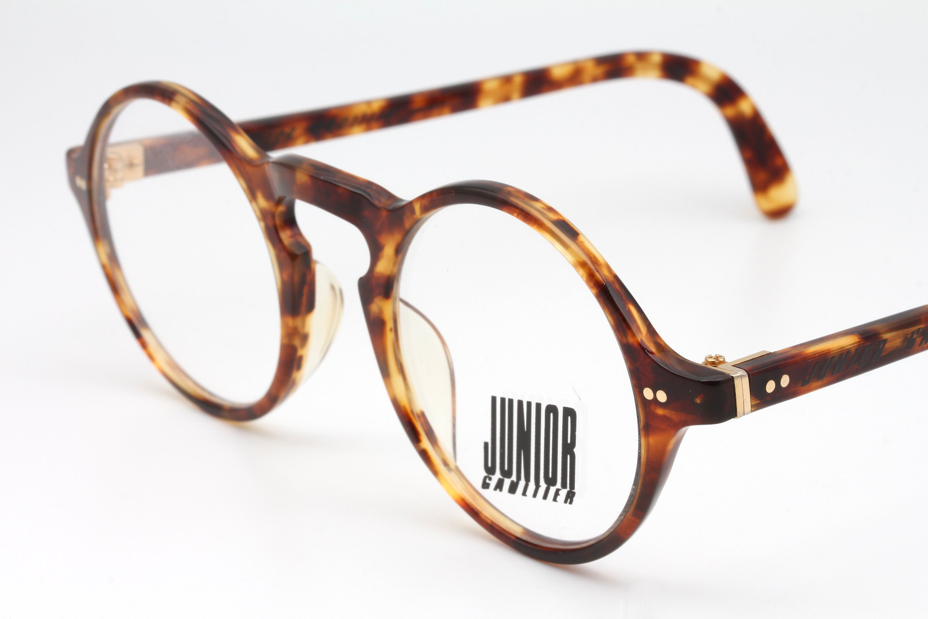 vintage eyeglasses Junior Gaultier 57 0072 made in Japan 90's - New Old Stock