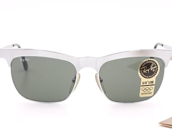 Óculos de sol vintage Ray Ban B&L W0756 fabricados na França nos anos 90 - Novos e antigos