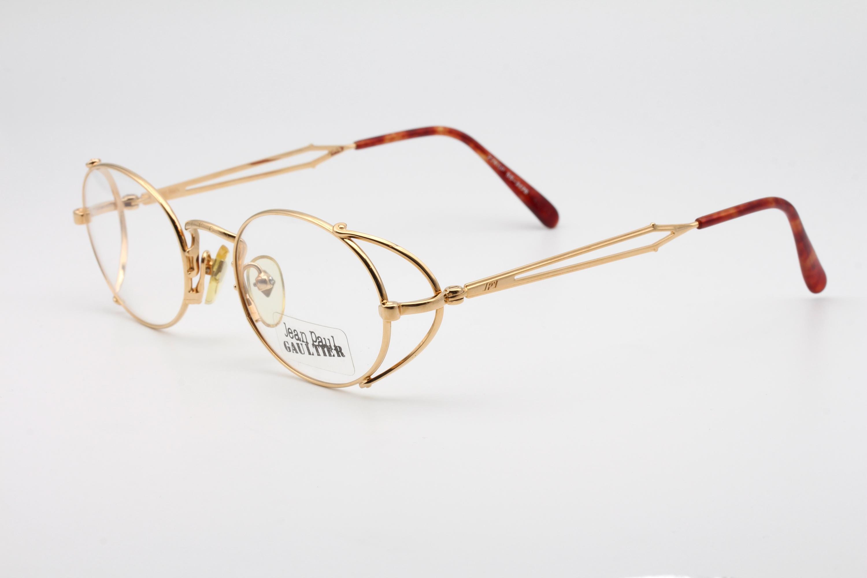 Jean Paul Gaultier 55-3175 Vintage Eyeglasses Made in Japan 90's