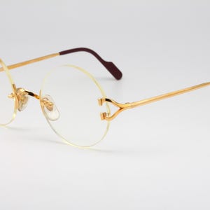 Cartier Madison vintage eyeglasses made in France 80's - New Old Stock image 3