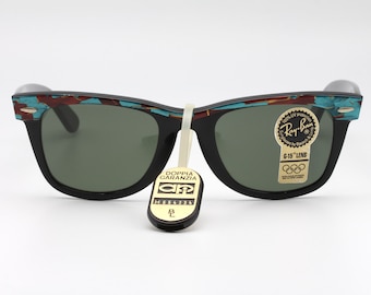 Ray Ban B&L Wayfarer vintage sunglasses made in USA 90's - New Old Stock