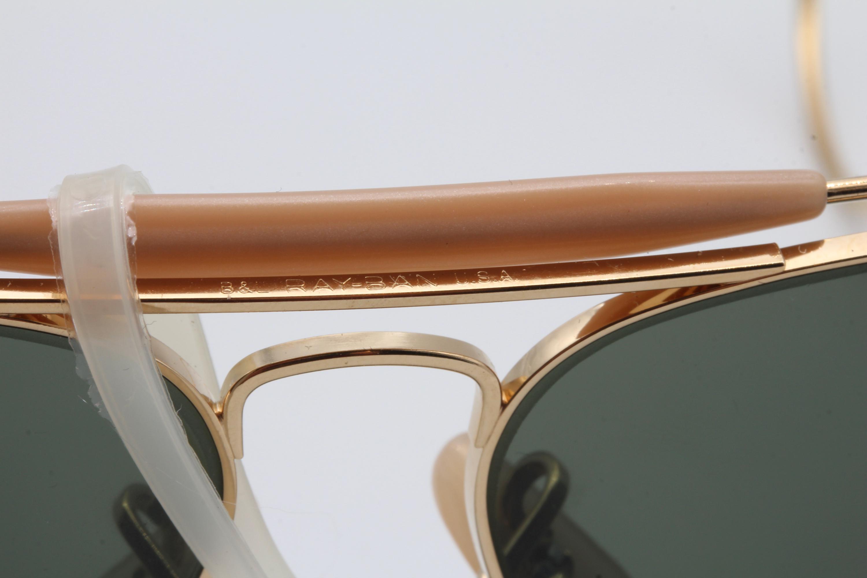 Vintage Ray Ban B&l Outdoorsman Sunglasses Made in the USA 80's - Etsy