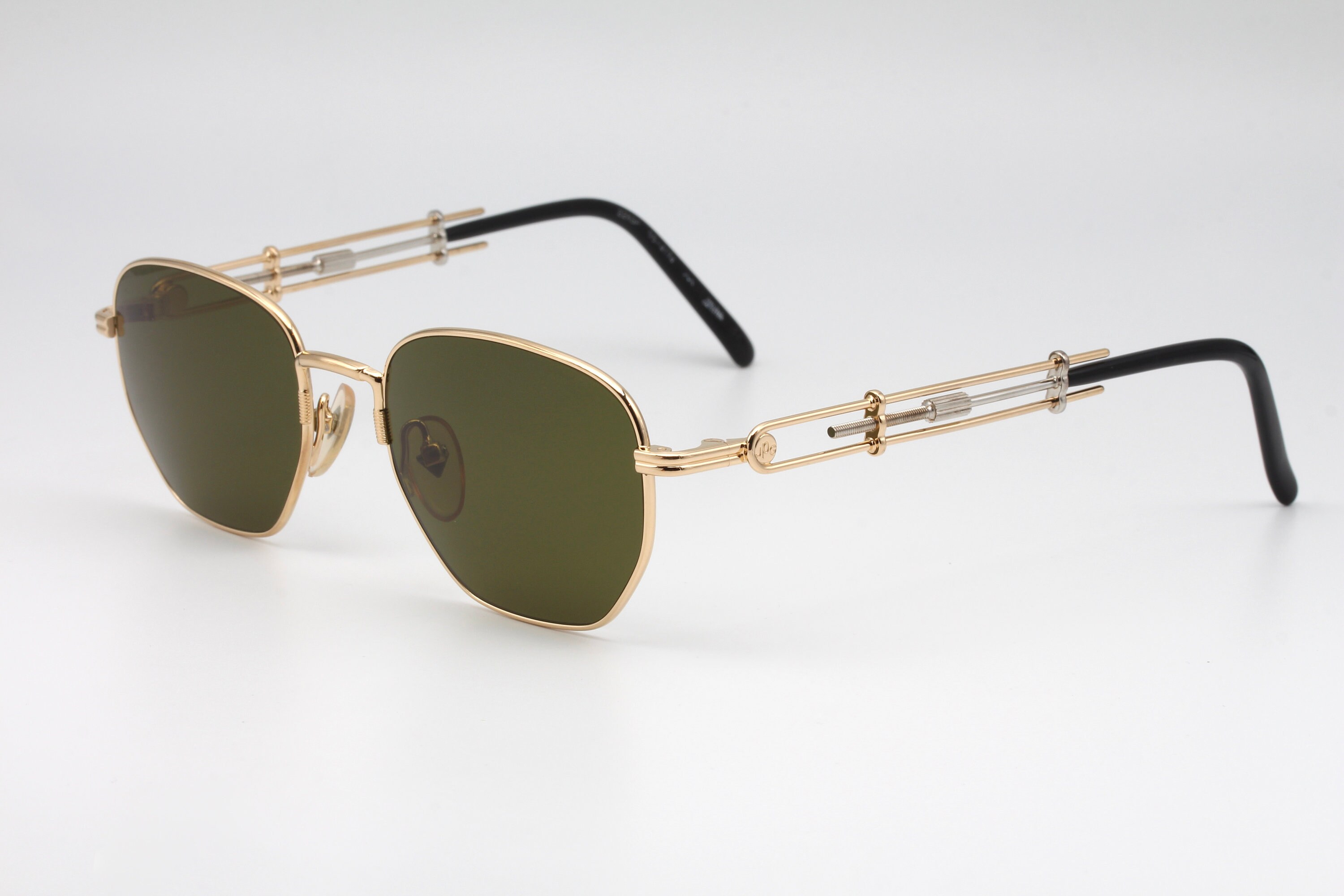 小物 jean paul gaultier glasses code Jean Paul Gaultier 55 0063 Vintage Titanium Eyeglasses Made