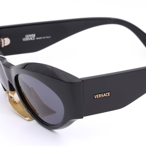 Versace mod 374 with 852 BK vintage sunglasses made in Italy 90&#39;s