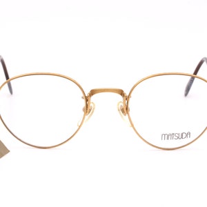 Vintage-Brille Matsuda 2802, hergestellt in Japan der 90er Jahre – neuer alter Lagerbestand