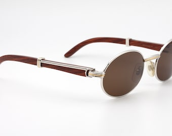 【断捨離】ヴィンテージ　カルティエ　1980s ヴァーティゴ サングラス CARTIER カルティエ ヴィンテージ サングラス ツーブリッジ 130