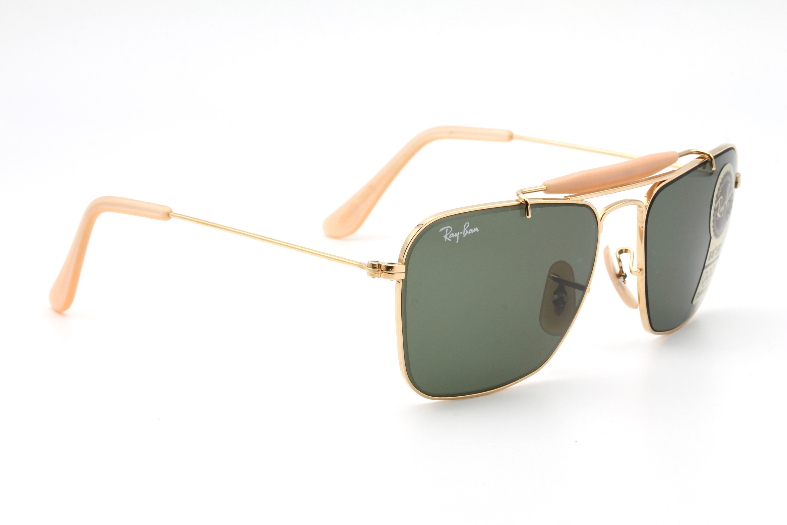 Ray Ban B&L Small Caravan Vintage Sunglasses Made in the USA 80's
