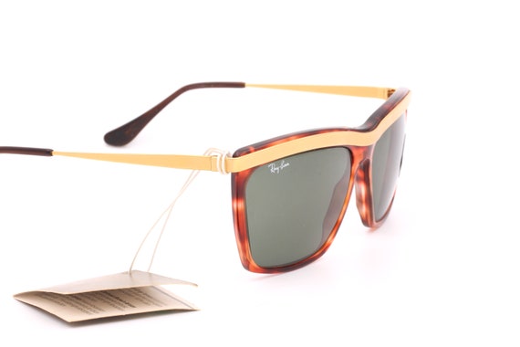 Ray Ban B&L Olympian III Vintage Oversize Sunglasses With Square