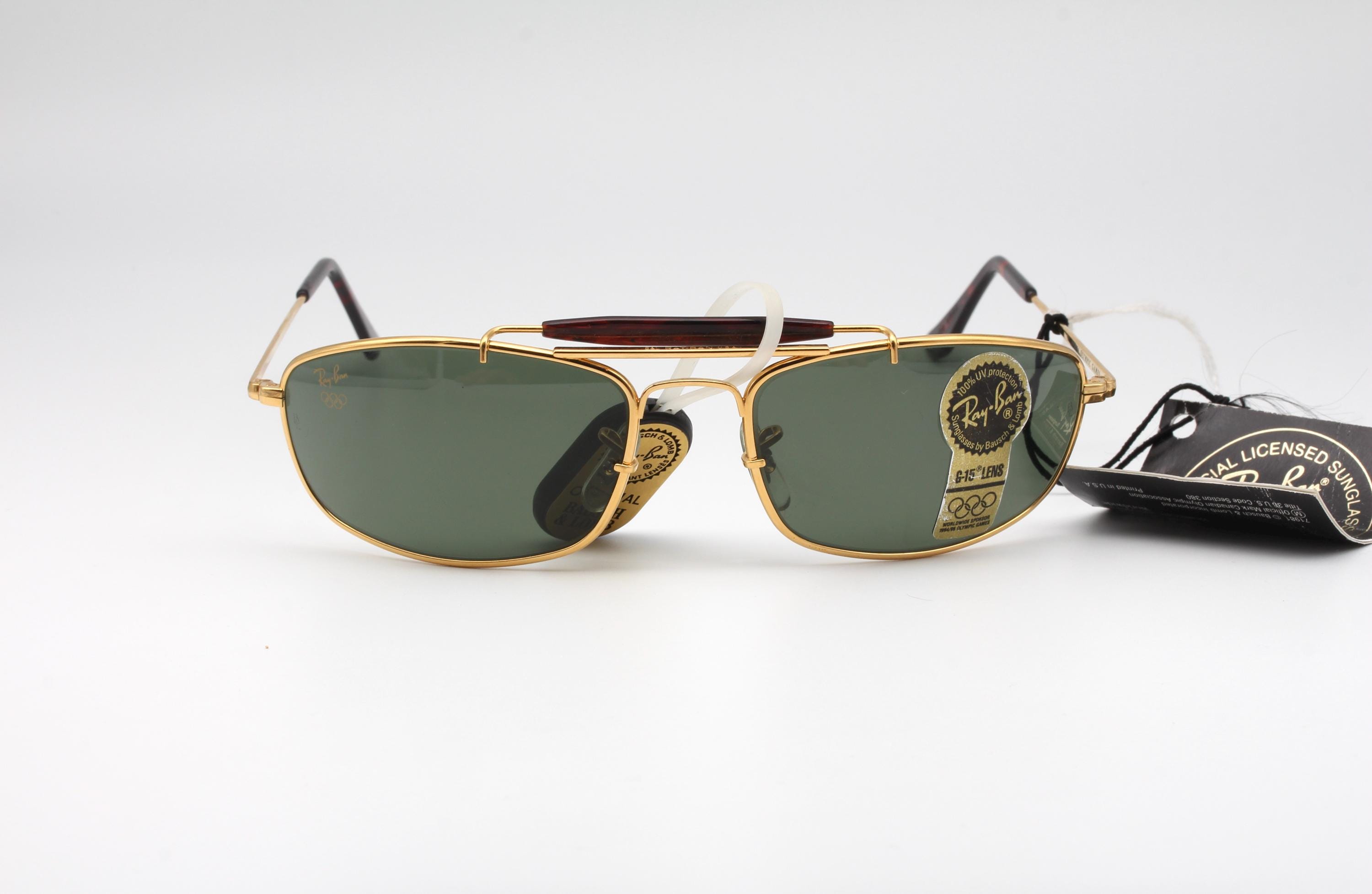 Ray Ban B&L W1709 Vintage Sunglasses Made in USA 80's - New Old